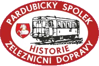 Logo Pardubický spolek historie železniční dopravy